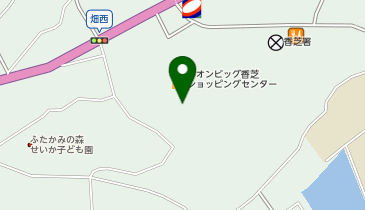 THREEPPY イオンビッグ香芝ショッピングセンター店の地図画像