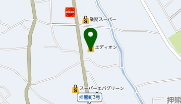 THREEPPY エディオンおしくま店の地図画像