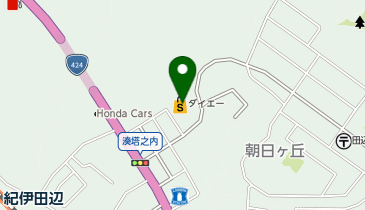 THREEPPY ダイエー田辺ショッピングセンター店の地図画像