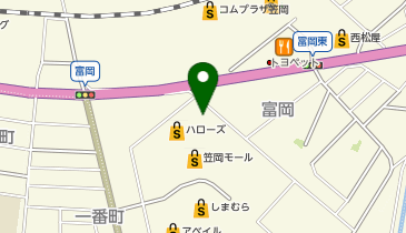 THREEPPY ハローズ笠岡店の地図画像