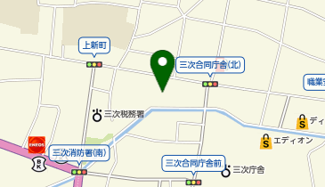 THREEPPY 三次店の地図画像