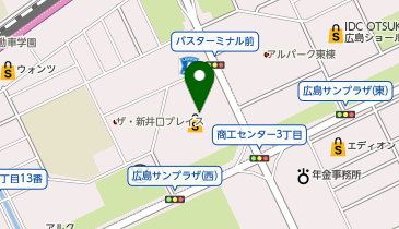 THREEPPY アルパーク広島店の地図画像