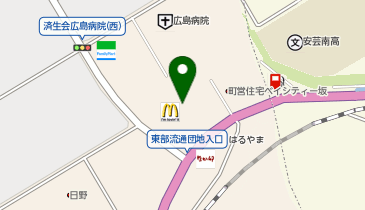 THREEPPY フジグラン安芸店の地図画像