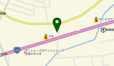 THREEPPY 徳島鴨島店の地図画像