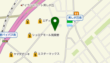 THREEPPY シュロアモール筑紫野店の地図画像