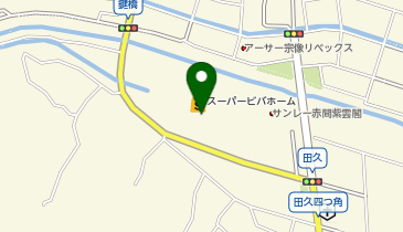 THREEPPY ビバモール赤間店の地図画像