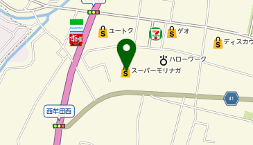 THREEPPY モリナガ鹿島店の地図画像