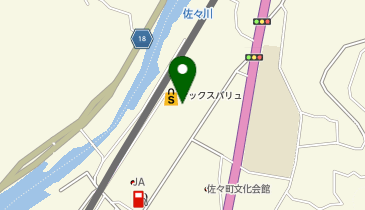THREEPPY マックスバリュ佐々店の地図画像