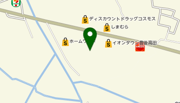 THREEPPY イオンタウン豊後高田店の地図画像
