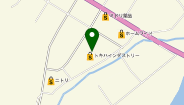 THREEPPY トキハインダストリー佐伯店の地図画像