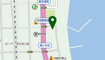THREEPPY 別府餅ケ浜店の地図画像