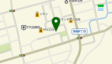 THREEPPY イオンタウン日向店の地図画像