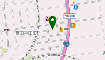 ザ・ダイソー THREEPPY HIRASEI遊TSUTAYA吉田店の地図画像