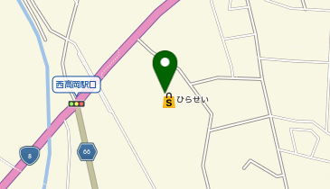 ザ・ダイソー THREEPPY ひらせい高岡内島店の地図画像