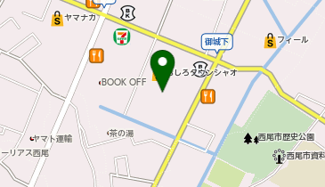 THREEPPY 西尾シャオ店の地図画像