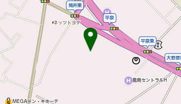 THREEPPY オークビレッジかみす店の地図画像