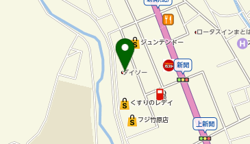 THREEPPY フジ竹原店の地図画像