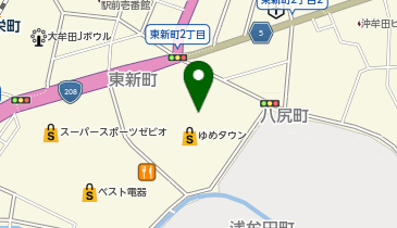 THREEPPY ゆめタウン大牟田店の地図画像