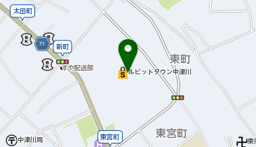 THREEPPY ルビットタウン中津川店の地図画像