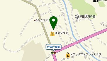 THREEPPY ゆめタウン浜田店の地図画像