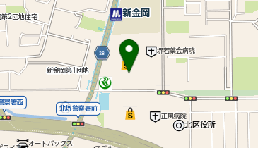 THREEPPY イオンそよら新金岡店の地図画像