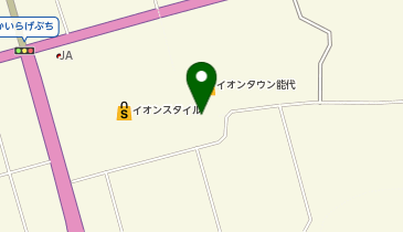 THREEPPY イオンタウン能代店の地図画像
