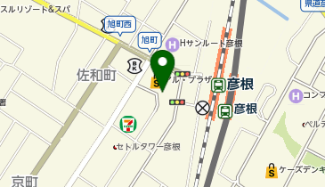 THREEPPY アルプラザ彦根店の地図画像