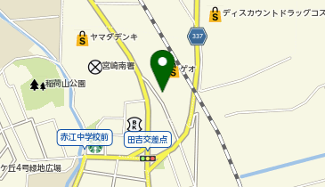 ザ・ダイソー THREEPPY 宮崎南店の地図画像