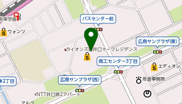 THREEPPY アルパーク広島店の地図画像