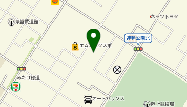 THREEPPY 盛岡みたけ店の地図画像