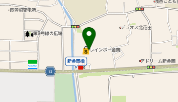 THREEPPY レインボー金岡店の地図画像