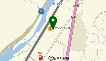 THREEPPY マックスバリュ佐々店の地図画像