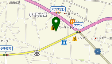 THREEPPY マミーマート所沢山口店の地図画像