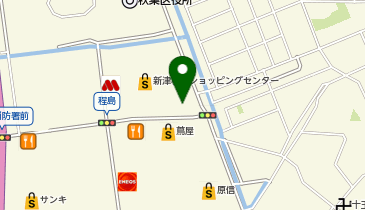 THREEPPY 新津程島SC店の地図画像