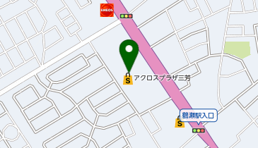 THREEPPY アクロスプラザ三芳店の地図画像