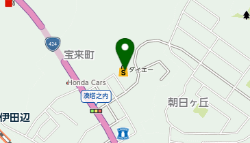THREEPPY ダイエー田辺ショッピングセンター店の地図画像
