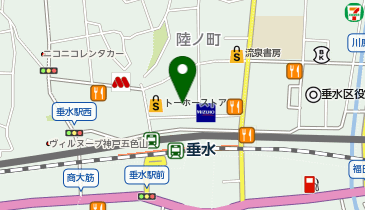 THREEPPY 神戸垂水店の地図画像
