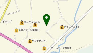 THREEPPY メガステージ須賀川店の地図画像