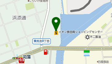 THREEPPY イオン長田南SC店の地図画像