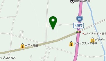THREEPPY フレスポ菊池西寺店の地図画像
