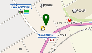 THREEPPY フジグラン安芸店の地図画像