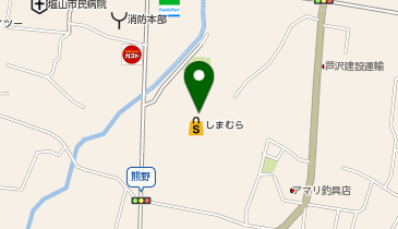 THREEPPY 甲州塩山店の地図画像