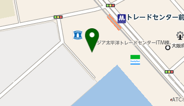 THREEPPY ATC店の地図画像