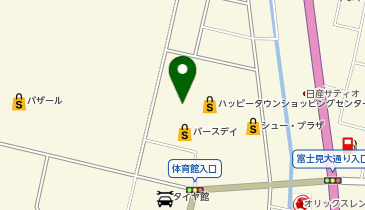 THREEPPY 横手ハッピータウン店の地図画像