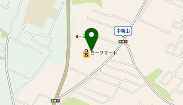 ザ・ダイソー ヨークマート東道野辺店の地図画像