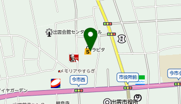 ザ・ダイソー JAいずもラピタ本店の地図画像