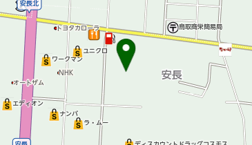 ザ・ダイソー JAグリーン店の地図画像