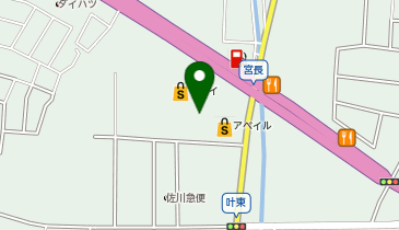 ザ・ダイソー ランディーズ鳥取宮長店の地図画像