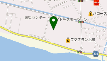 ザ・ダイソー フジグラン北島店の地図画像