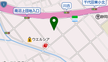 ザ・ダイソー エスポット静岡東店の地図画像